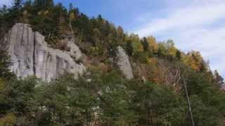 【北海道観光 上川】層雲峡には「大函（おおばこ）」の断崖絶壁 Sightseeing in Kamikawa Sounkyo, Hokkaido