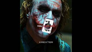 The dark knight joker was really unpredictable 🗿 | joker edit #shorts #edit #joker