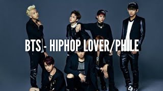 BTS - Hip hop lover easy lyrics