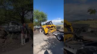 NEAR MISS ROLLOVER DISASTER ROOKIE OPERATOR ALMOST FLIPS BRAND NEW CAT 239 #excavator #caterpillar