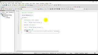Concatenate Two Strings in C++