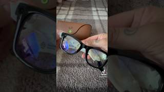 Ray-Ban Meta (Camera Glasses) Wayfarer in Shiny Black #rayban #youtubeshorts #unboxing #gadgets