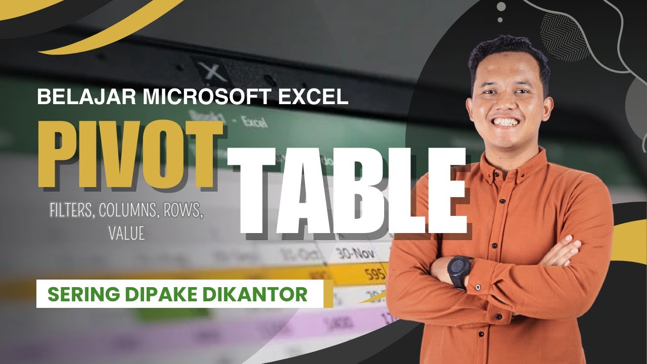 Pivot Table Belajar Excel Youtube