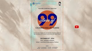 99 class of celebrating 25 years | 21 December 2024 | Live