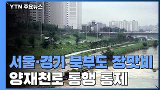 서울·경기 북부도 장맛비...양재천로 통행 통제 / YTN