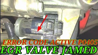 EGR VALVE ERROR CODE ACTIVE P0405 BY ASHOKLEYLAND BSVI