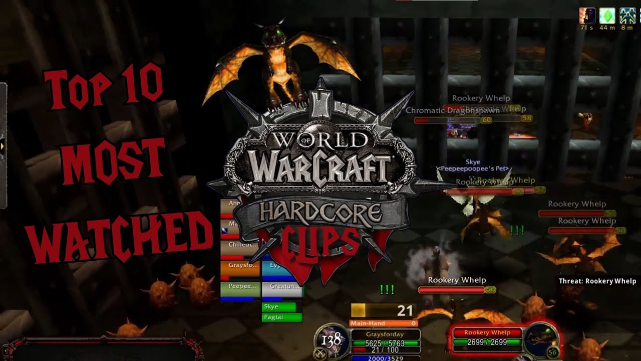 Top 10 WoW Hardcore Clips Of Week 2 | Official World Of Warcraft ...