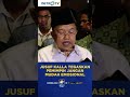 Jusuf Kalla Tegaskan Pemimpin Jangan Mudah Emosional #shorts