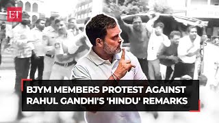 Rahul Gandhi's Speech: T'gana cops detain BJYM workers for protesting against LoP's 'Hindu' remarks