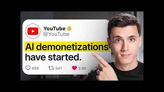 WARNING: This YouTube AI Demonetization Wave is HUGE