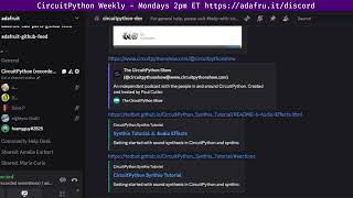 CircuitPython Weekly Meeting for May 5, 2025 @circuitpython #circuitpython #adafruit