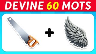 Devine le MOT en ÉMOJIS ✅📚🤓 60 MOTS