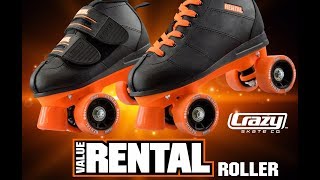 Value Rental Roller Skate by Crazy Skates