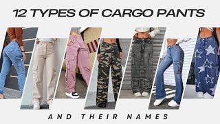 Types of Cargo Pants with Names || 2025 ||