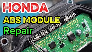 Honda ABS Warning Light ON? Complete Module Repair Guide