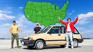 Driving a BRAND NEW 1984 Honda Civic 1,000 Miles Cross Country!