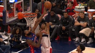 Rui Hachimura Highlights - Pistons at Wizards 11/4/19