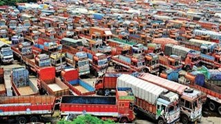 Lorry Strike: 16 lakh Trucks Go off Roads in Telangana and Andhra Pradesh