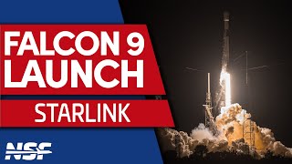 SpaceX Falcon 9 Launches Starlink Group 6-4 Mission