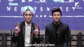 [Vietsub] 140310 Toheart (WooHyun \u0026 Key)