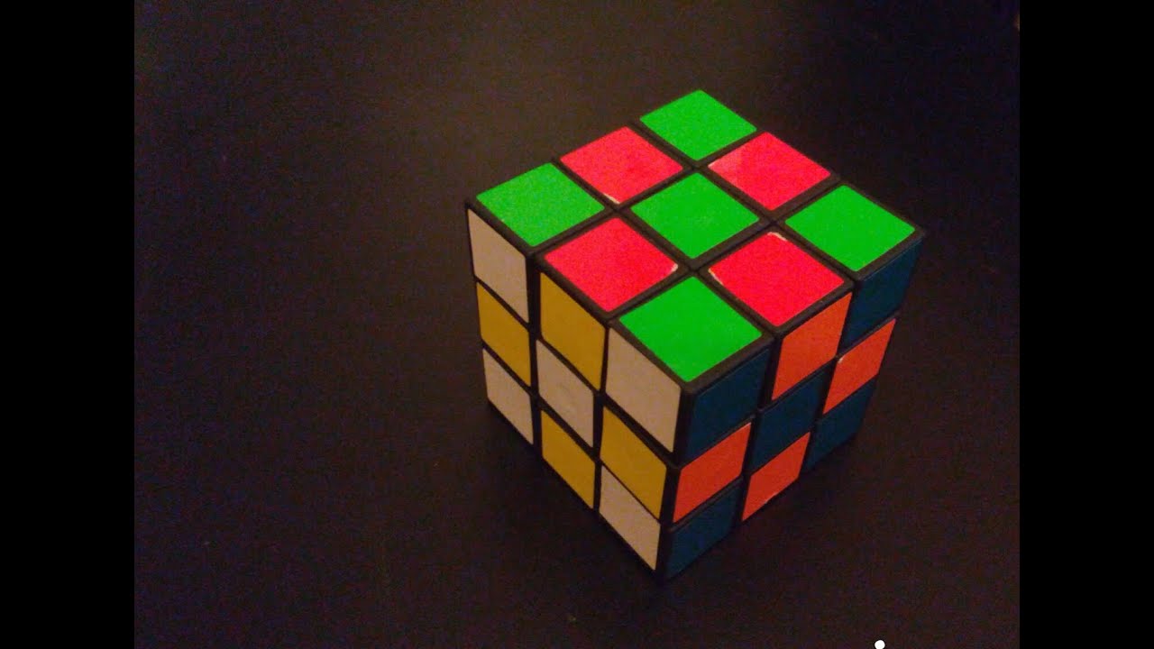 Rubik's Cube - How To Make The Checkerboard Pattern 2016 HD - YouTube