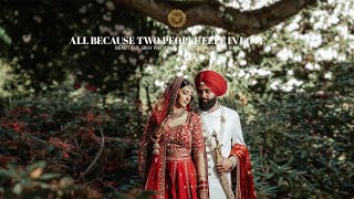 All because two people fell in love I An Amazing Sikh Wedding Highlights I Vancouver