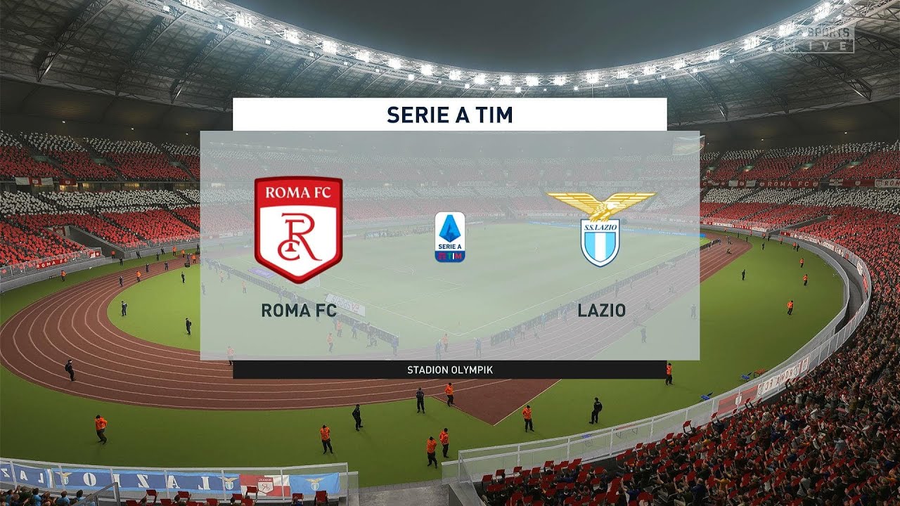 ⚽ Roma Vs Lazio ⚽ | Italian Serie Tim A (06/11/2022) | Fifa23 - YouTube