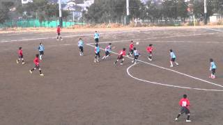 2013.2.16　TRM　横浜ジュニオールJY　U-13　試合ハイライト