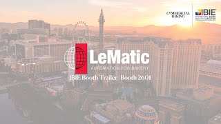 IBIE Booth Trailer | LeMatic | Booth 2601