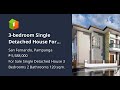 3-bedroom Single Detached House For Sale in San Fernando Pampanga