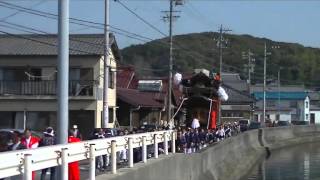 2016年 美浜町上野間神武祭（北祭典部 越智嶋組）