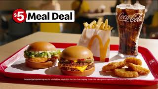 McDonald’s $5 Meal Deal Commercial | Irresistible Value and Flavor! 🍔🍟 #tvcommercials @McDonalds