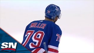 Rangers' K'Andre Miller Snipes Goal In Final Second Of Regulation To Force OT vs. Stars