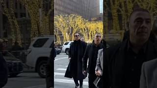 Michael Fassbender enjoys the holiday NYC sights & sounds! #michaelfassbender #mensstyle #theagency