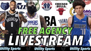 NBA FREE AGENCY 2023 Livestream I Utility Sports NBA Free Agency I Matisse Thybulle Dallas Mavericks