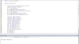 Program of Mini calculator in java