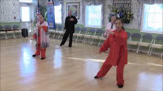 20230527 - The Villages, Florida - Tai Chi (24 Form) at Community Social Meeting at Canal Street Rec