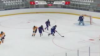 GB v Netherlands highlights - U18 Women's World Championship Division II