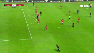 تسديدة قوية لحسين الشحات يضيف بها الهدف الرابع للأهلي في شباك فاركو | الدوري المصري الممتاز2022/2021
