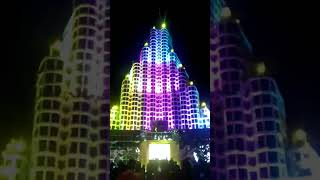 jirat me Durga Puja pandal Burj Khalifa bana hamare Bharat me bhi Burj Khalifa