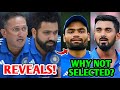 REVEALED! Why Rinku Singh & KL Rahul are NOT SELECTED in World Cup Squad? Rohit & Ajit Reaction 😳