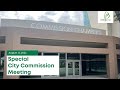 Special City Commission Meeting - August 12, 2024