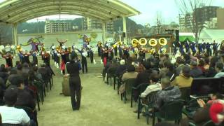 精華女子高等学校吹奏楽部　SEIKA Girls Marching Band/ Golden Brass Japan Festival @　門司港レトロ