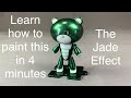 How to paint the Jade effect on your Gunpla [Paitned Tutorials]