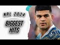 NRL 2024 | BIGGEST HITS - PART 1 ᴴᴰ