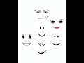 the seven legendary faces in roblox roblox robloxedit credits to @limpybee