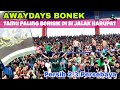 Merinding..!! Chant Ribuan Bonek Getarkan Stadion Si Jalak Harupat | Awaydays Persib vs Persebaya