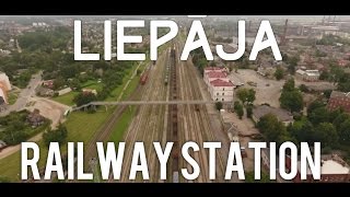 #LIEPAJA #LATVIA #railway station #bus station #PHANTOM 4