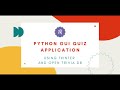 GUI Quiz Application using Tkinter and Open Trivia DB | Python Project