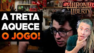 ZEUS REAGE: MARCOVEIO VS. META! SE FOR CHORAR MANDA ÁUDIO! - THRONE AND LIBERTY